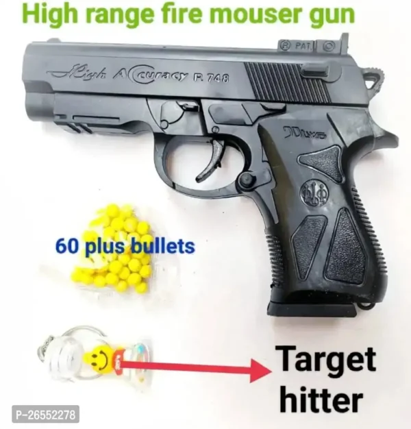 New mini toy weapon mouser gun for kids Guns  Darts Black - Image 3