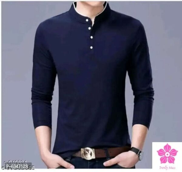 Stylish Fancy Cotton Blend T-Shirts For Man - Image 6