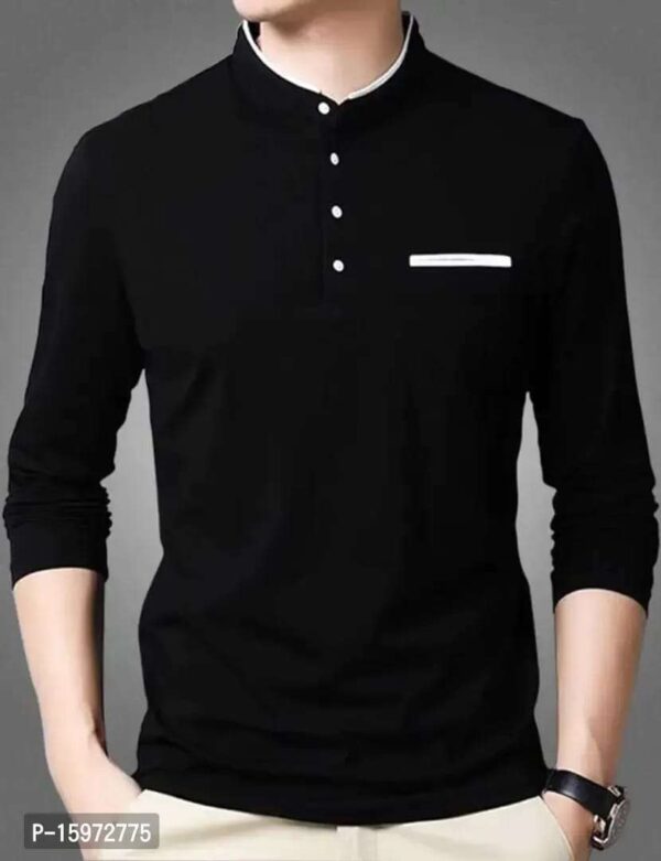 Stylish Fancy Cotton Blend T-Shirts For Man - Image 4
