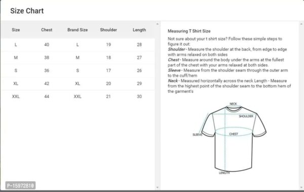 Stylish Fancy Cotton Blend T-Shirts For Man - Image 8