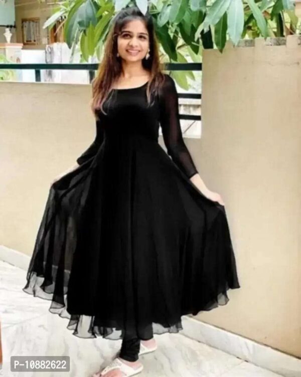 Fancy Georgette Gown For Women - Image 5