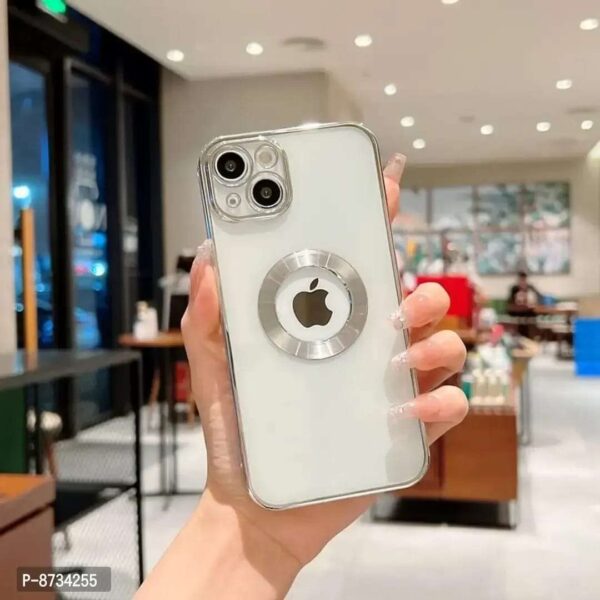 Electroplating Clear Transparent Soft TPU Phone Case Transparent Compatible for iPhone 14 - Image 4