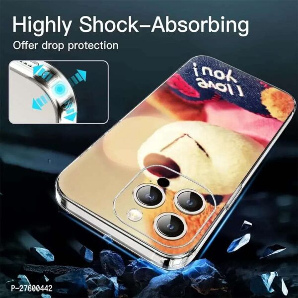 Memia Shockproof Printed Back Cover Case for Apple iPhone 15 Pro - Image 3
