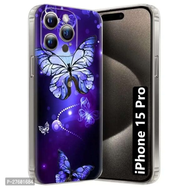 Memia Back Case Cover for Apple iPhone 15 Pro|Printed Designer Soft Back Cover For Apple iPhone 15 Pro