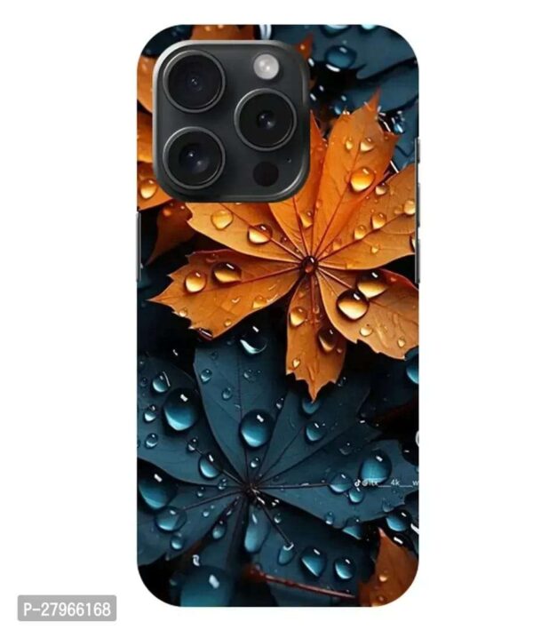 Pattern Creations Flowers Back Cover For iPhone 15 Pro Max