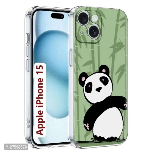 Printed Soft Back Cover Case for Apple iPhone 15 /Designer Transparent Back Cover for Apple iPhone 15 - Image 4