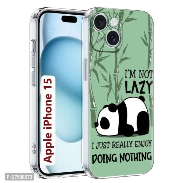 Printed Soft Back Cover Case for Apple iPhone 15 /Designer Transparent Back Cover for Apple iPhone 15 - Image 5