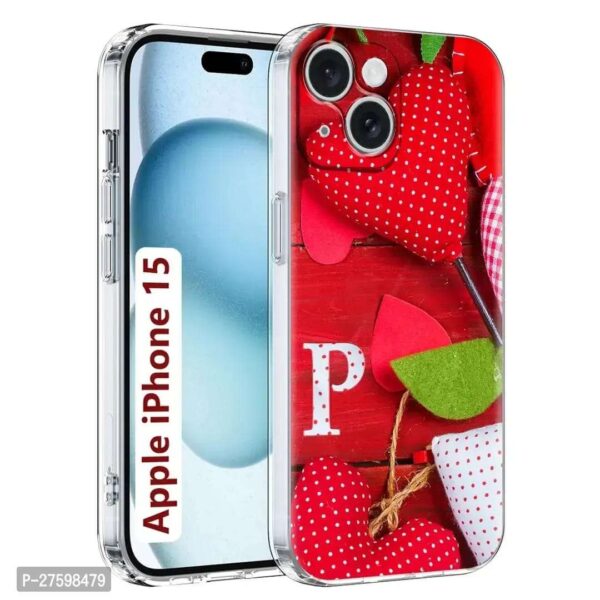 Transparent Designer Printed Soft Back Cover for Apple iPhone 15 /Designer Back Cover for Apple iPhone 15 - Image 3