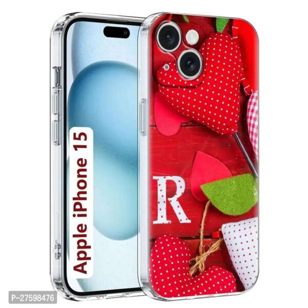 Transparent Designer Printed Soft Back Cover for Apple iPhone 15 /Designer Back Cover for Apple iPhone 15 - Image 2