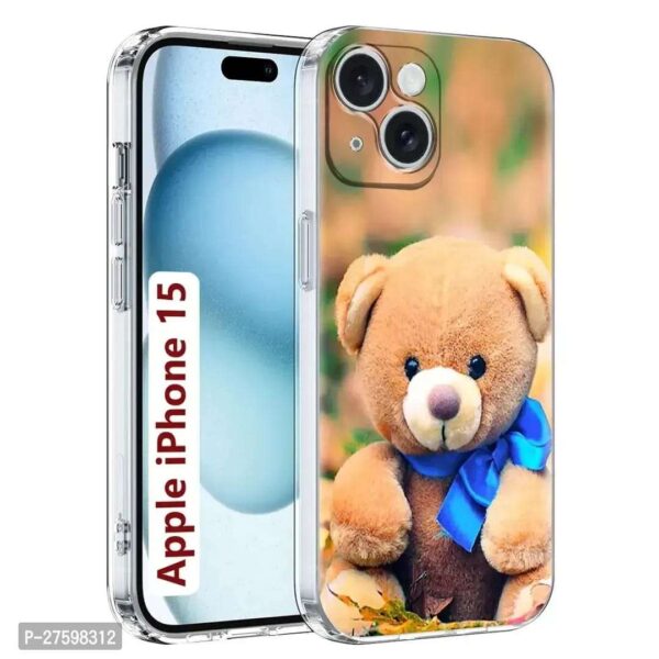 Printed Soft Back Cover Case for Apple iPhone 15 /Designer Transparent Back Cover for Apple iPhone 15 - Image 3