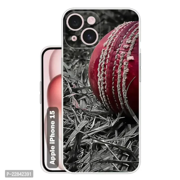 Back Cover for Apple iPhone 15  Designer | Printed|Transparent |Flexible| Silicon Back Case for Apple iPhone 15 - Image 3