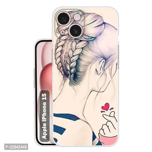 Pattern Creations Love Back Cover For iPhone 15 - Image 10