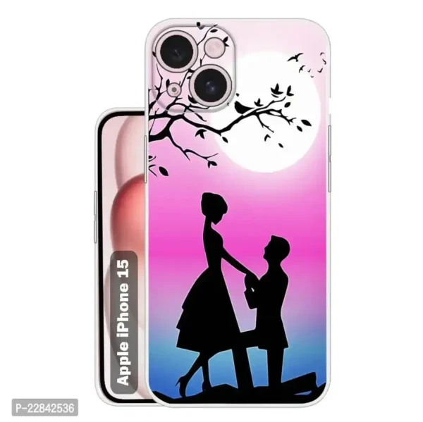 Pattern Creations Love Back Cover For iPhone 15 - Image 3