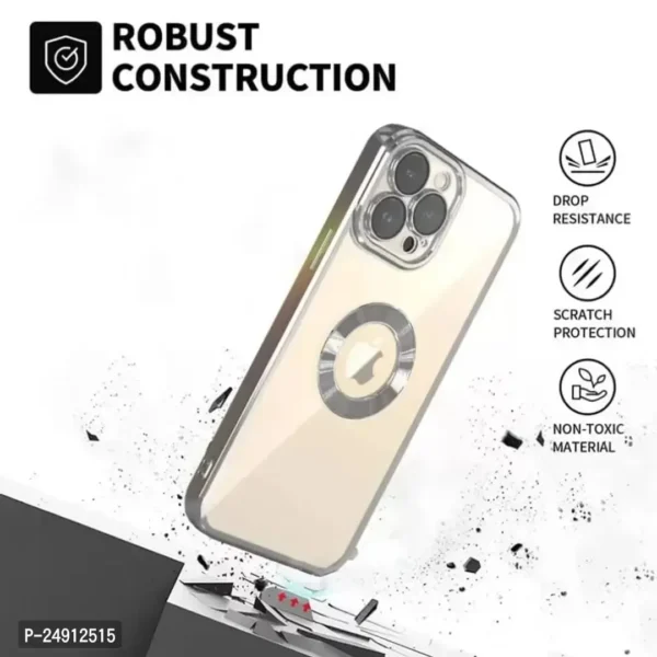 Clear Back Case for Apple iPhone 14 Pro [Never Yellow] Luxury Electroplating Protective Slim Thin Cover with Camera Lens Protector Design Compatible for Apple iPhone 14 Pro - Image 8
