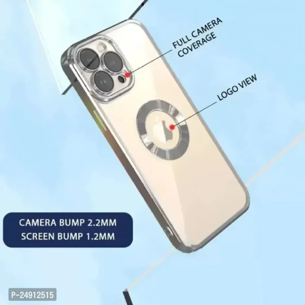 Clear Back Case for Apple iPhone 14 Pro [Never Yellow] Luxury Electroplating Protective Slim Thin Cover with Camera Lens Protector Design Compatible for Apple iPhone 14 Pro - Image 5