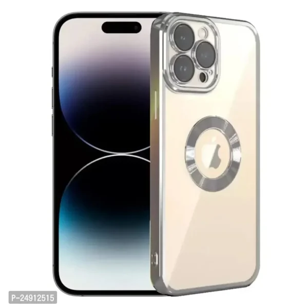 Clear Back Case for Apple iPhone 14 Pro [Never Yellow] Luxury Electroplating Protective Slim Thin Cover with Camera Lens Protector Design Compatible for Apple iPhone 14 Pro - Image 4