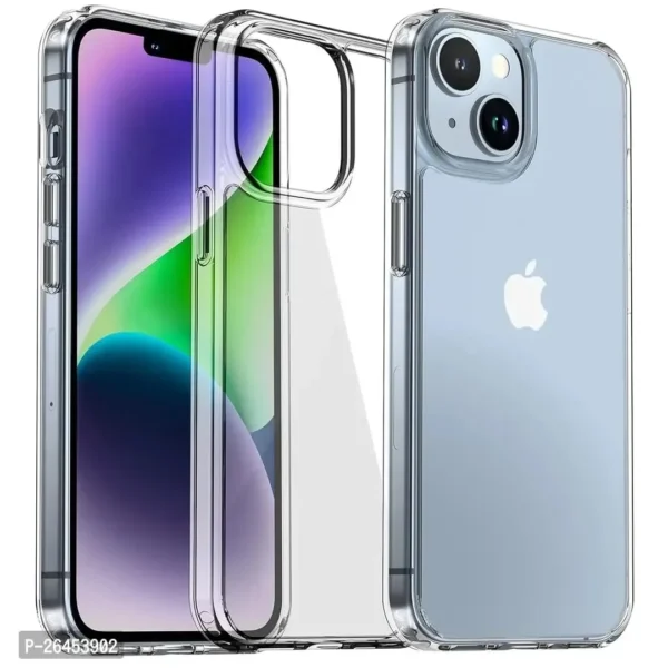 Back Cover for Apple iPhone 14 Plus  (Transparent, Shock Proof, Silicon) - Image 3