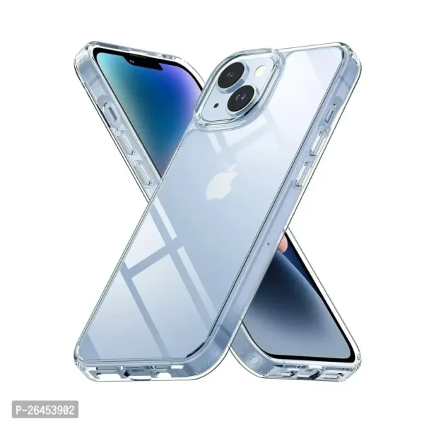 Back Cover for Apple iPhone 14 Plus  (Transparent, Shock Proof, Silicon)