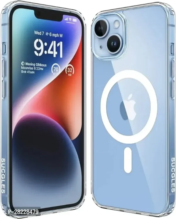Back Cover for Apple iPhone 14 Plus  (Transparent, Shock Proof, Silicon, Pack of: 1) - Image 2