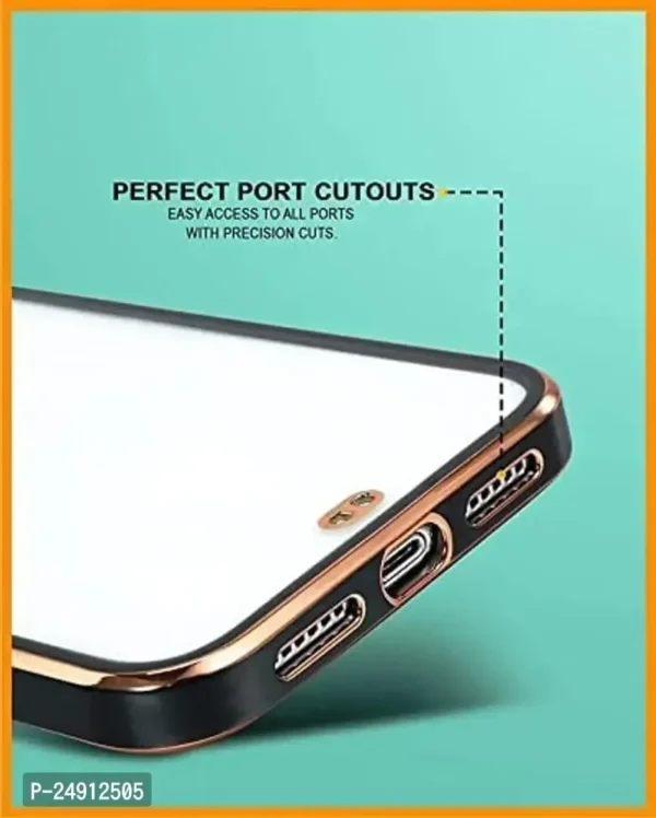 Imperium Chrome Plated Transparent Silicone Back Cover for Apple iPhone 11 Pro - Image 6