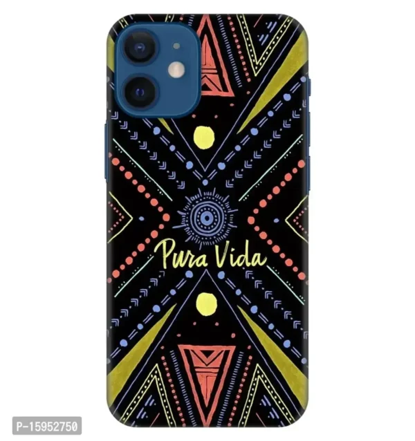 Designer Printed Slim Fit Hard Case Back Cover for Apple iPhone 12 / iPhone 12 Pro - Image 4