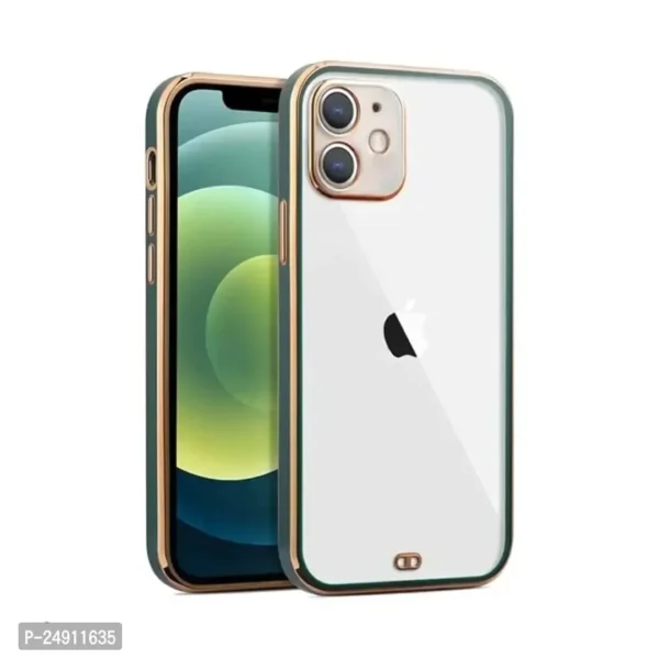 Luxury Electroplating Protective Slim Thin Cover with Camera Lens Protector Design Compatible for Apple iPhone 11