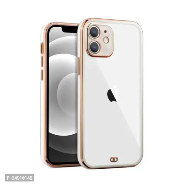 Luxury Electroplating Protective Slim Thin Cover with Camera Lens Protector Design Compatible for Apple iPhone 11 - Image 2