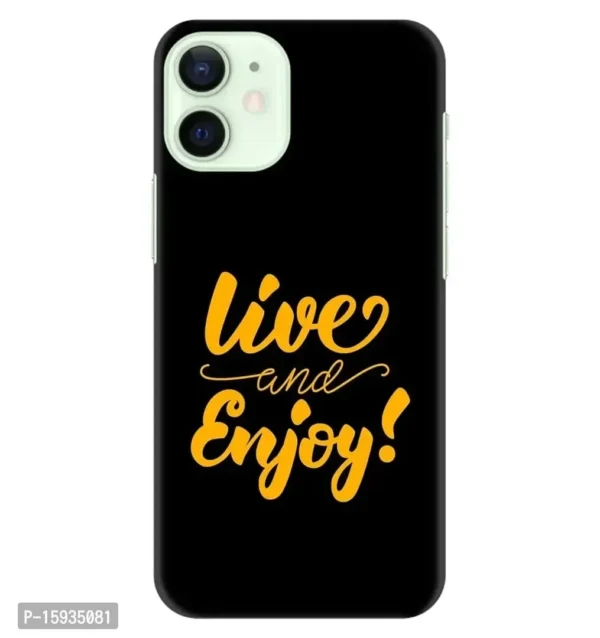 Designer Printed Slim Fit Hard Case Back Cover for Apple iPhone 12 Mini - Image 5