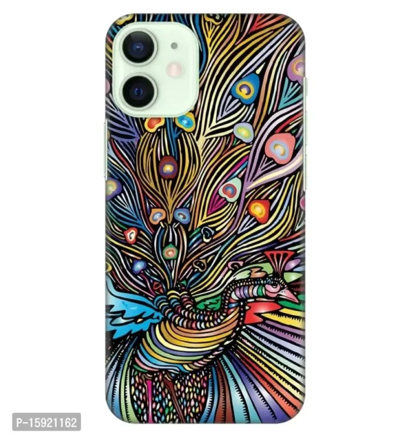 Designer Printed Slim Fit Hard Case Back Cover for Apple iPhone 12 Mini - Image 4