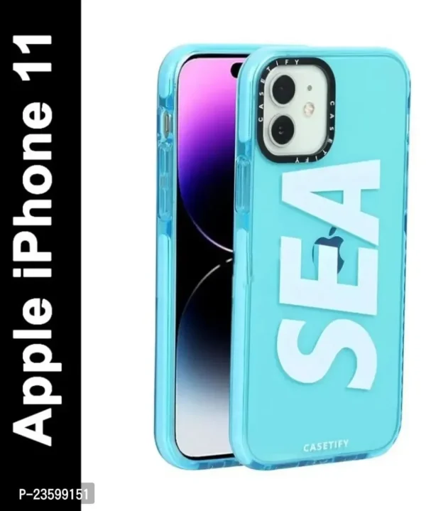 Webilla iPhone 11 Sea Neon Silicon Casetify