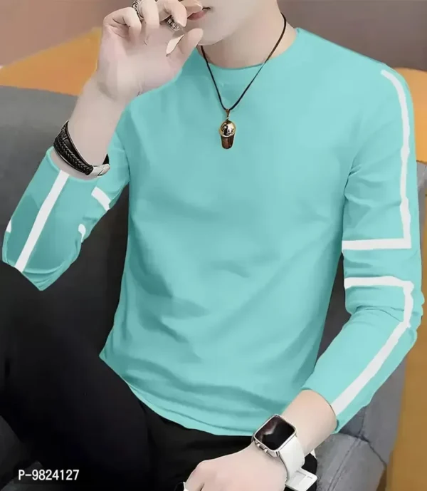 Men's Full Sleeves Regular Fit T-Shirt - Image 8