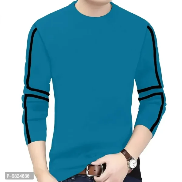 Men's Full Sleeves Regular Fit T-Shirt - Image 3