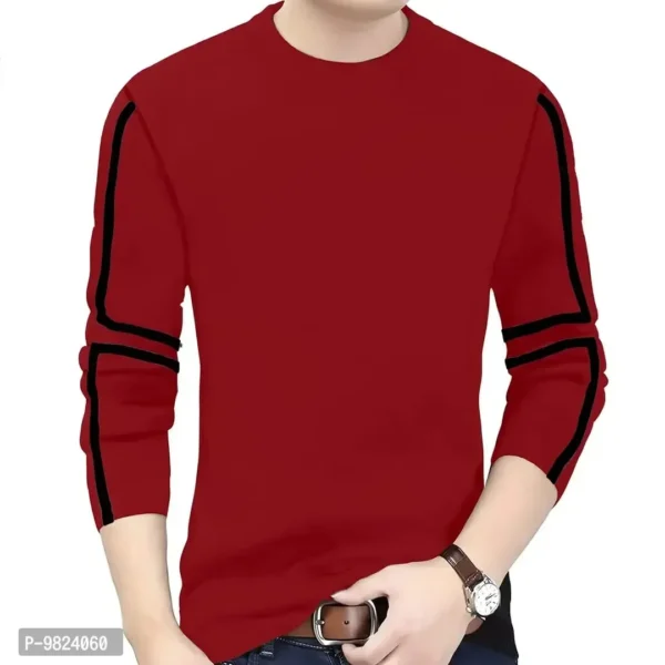 Men's Full Sleeves Regular Fit T-Shirt - Image 2