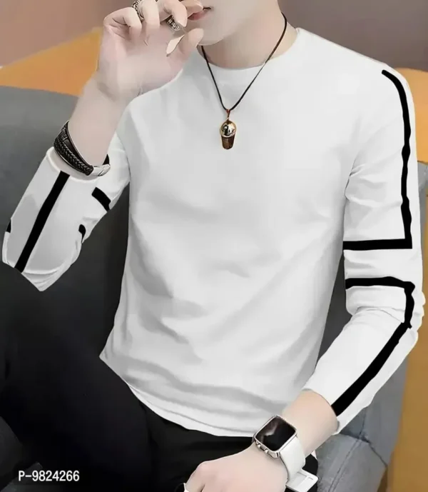 Men's Full Sleeves Regular Fit T-Shirt - Image 6