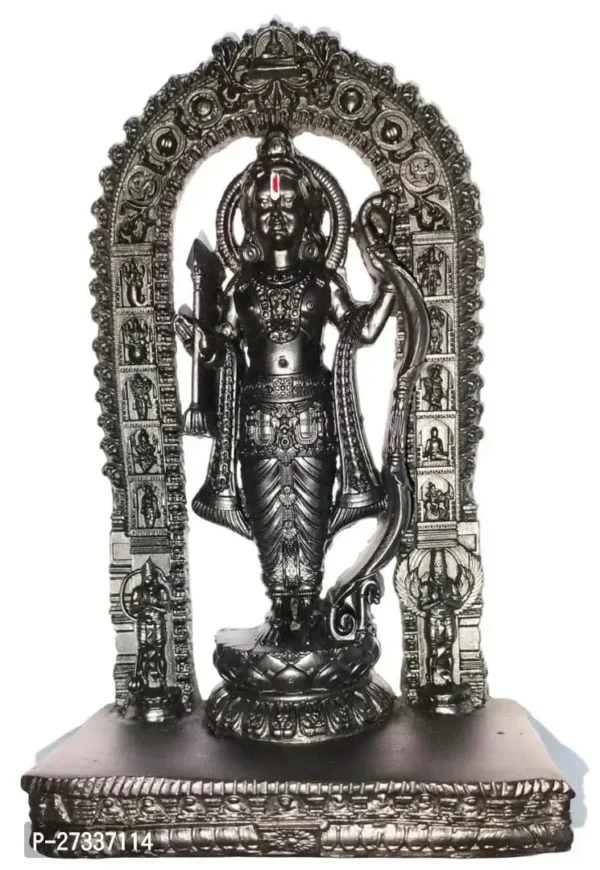 Ram Lalla Statue Is Made From Polyresin Material In Black Colour Its Place To Home Tample And Office - Image 6